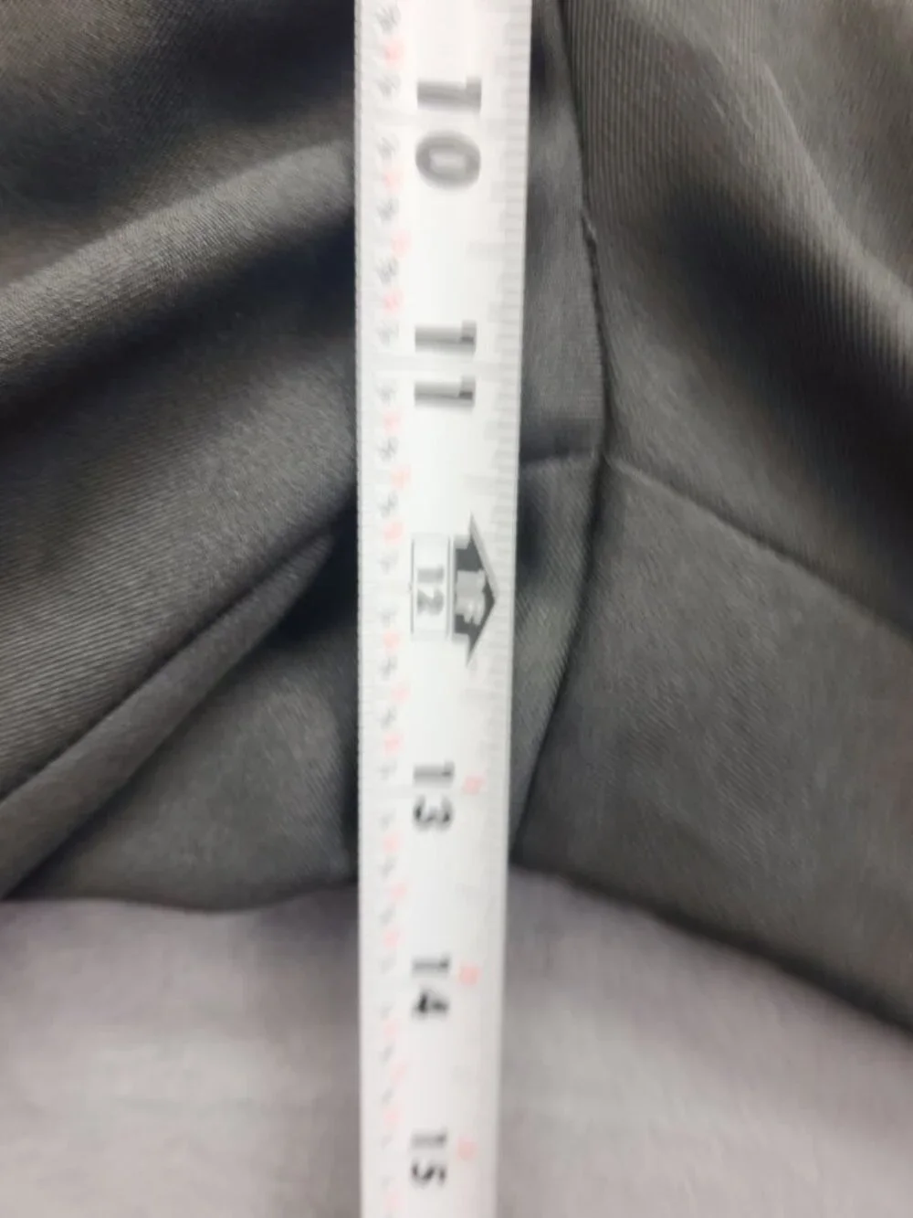 Haggar Slim Straight All Day Comfort Dress Pants Men 36x32 Dark Gray Charcoal - Picture 9 of 12